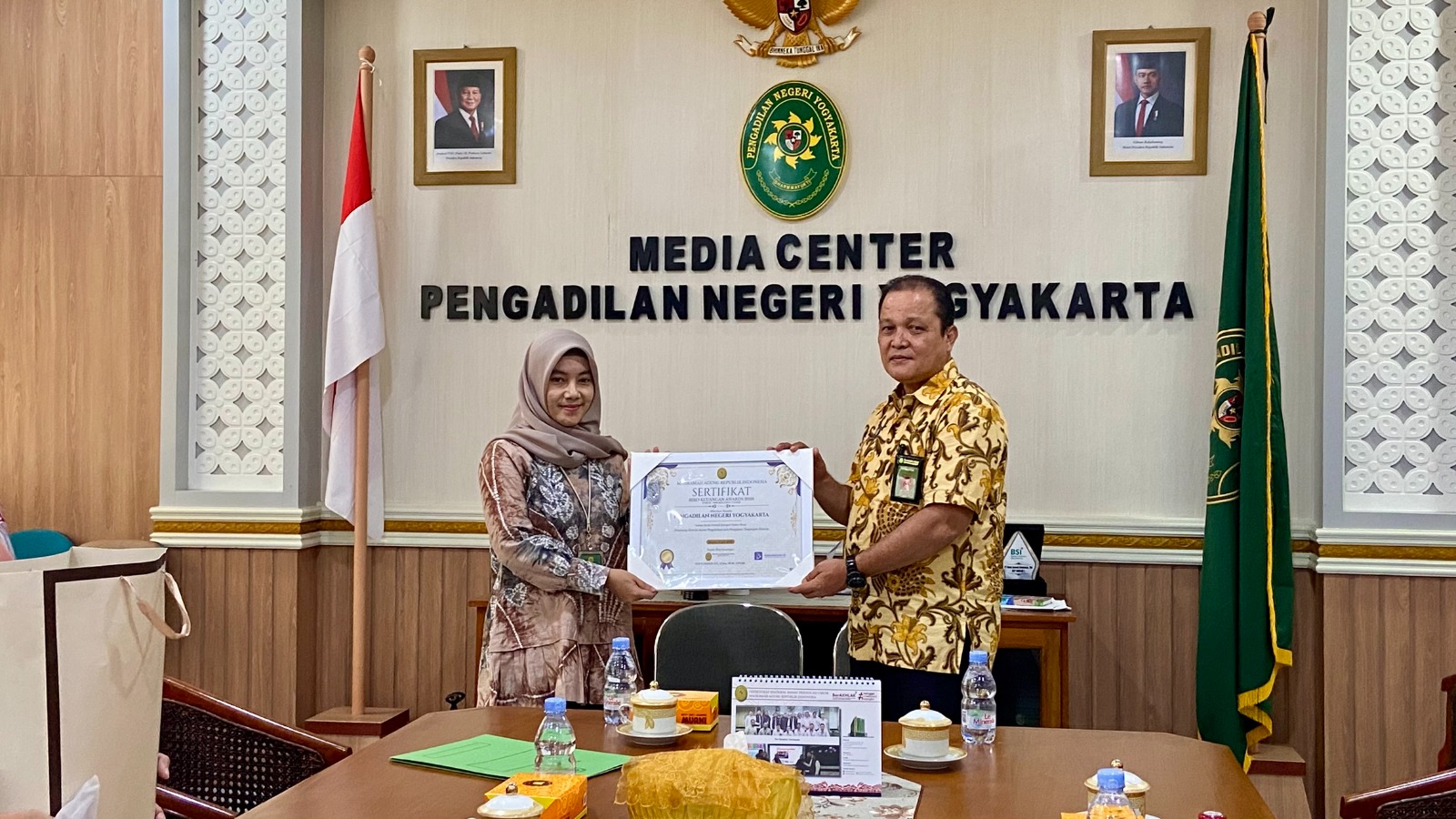 Koordinasi dan Monev Kesekretariatan Pengadilan Negeri Yogyakarta oleh Badan Urusan Administrasi Mahkamah Agung