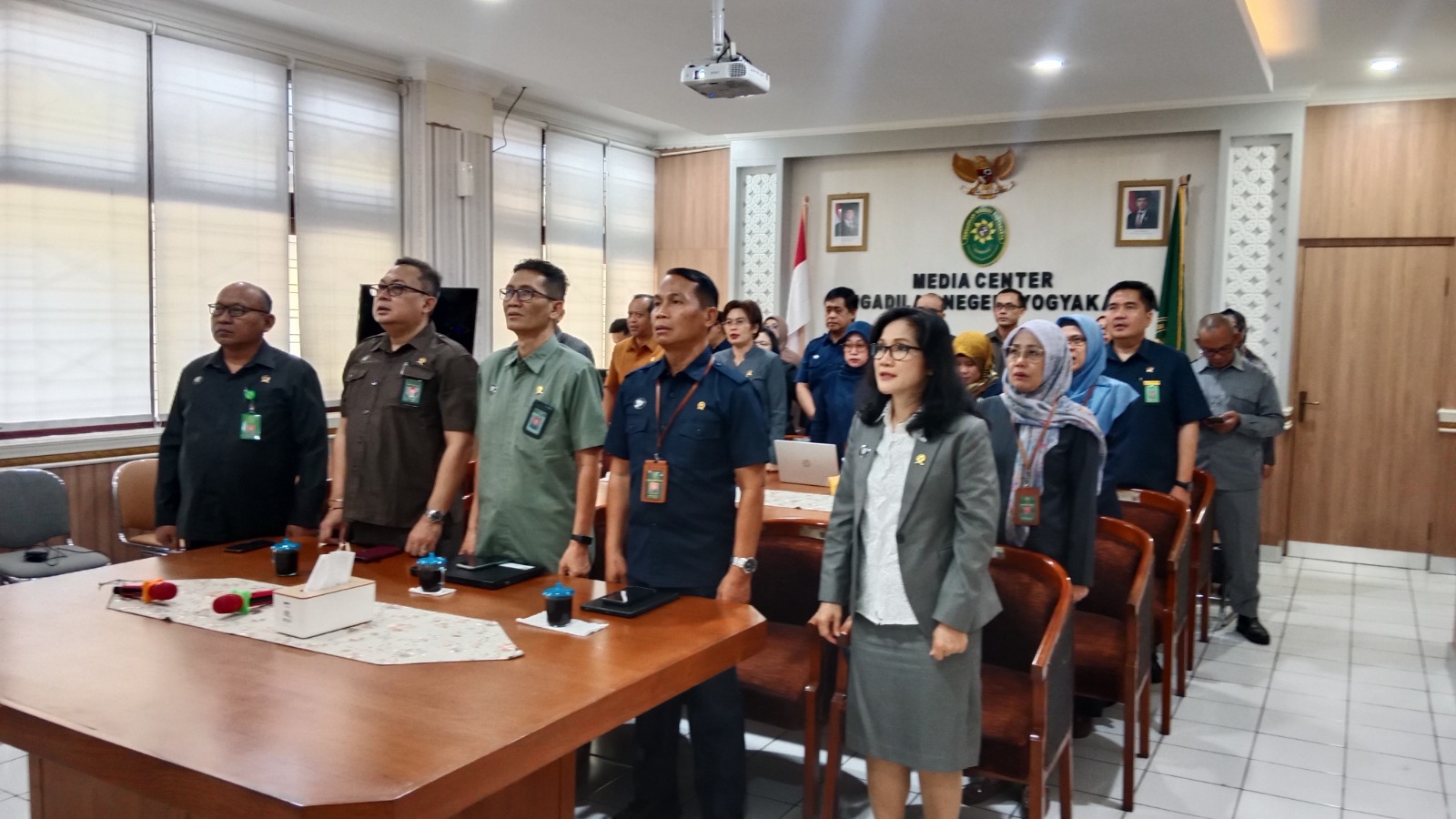 Pengadilan Negeri Yogyakarta Mengikuti Pembinaan Daerah Sewilayah Yogyakarta