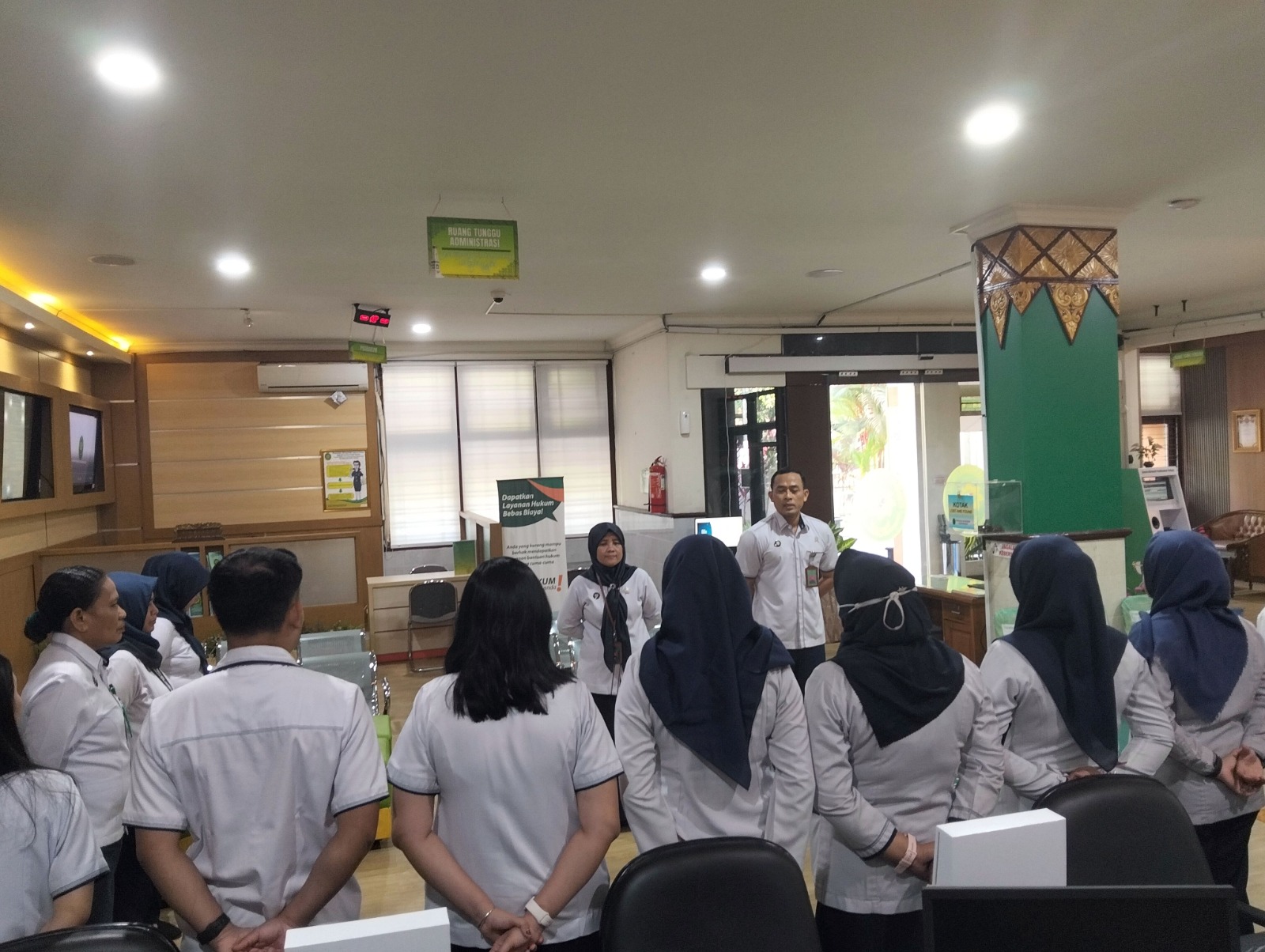 Apel Pagi Petugas PTSP 28 September 2026 Pengadilan Negeri Yogyakarta