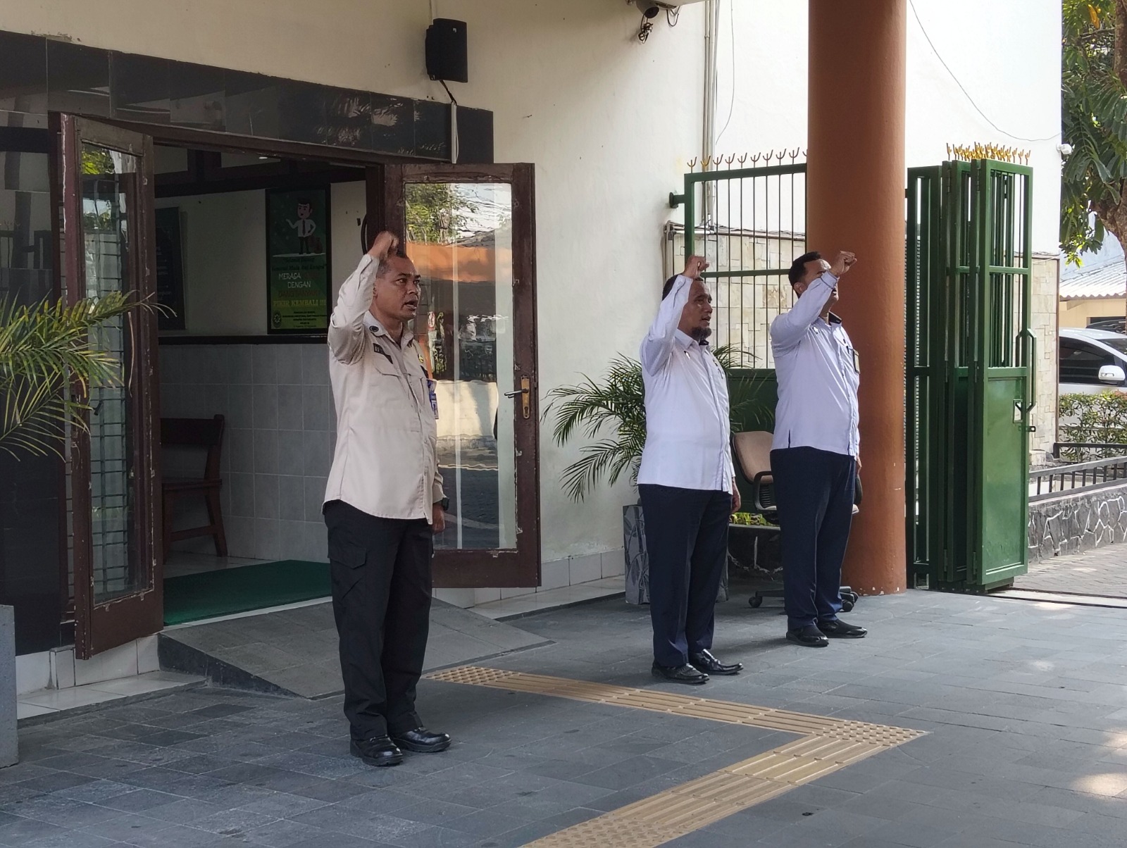 Apel Petugas Jaga Sidang Pengadilan Negeri Yogyakarta