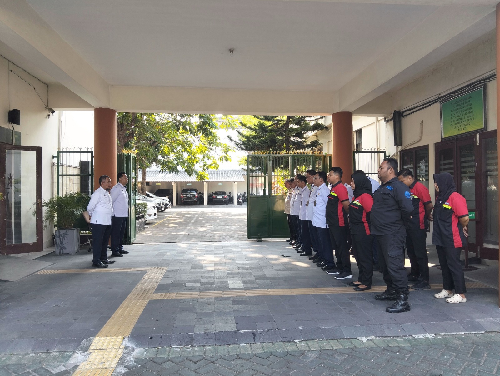 Apel Petugas Jaga Sidang Pengadilan Negeri Yogyakarta