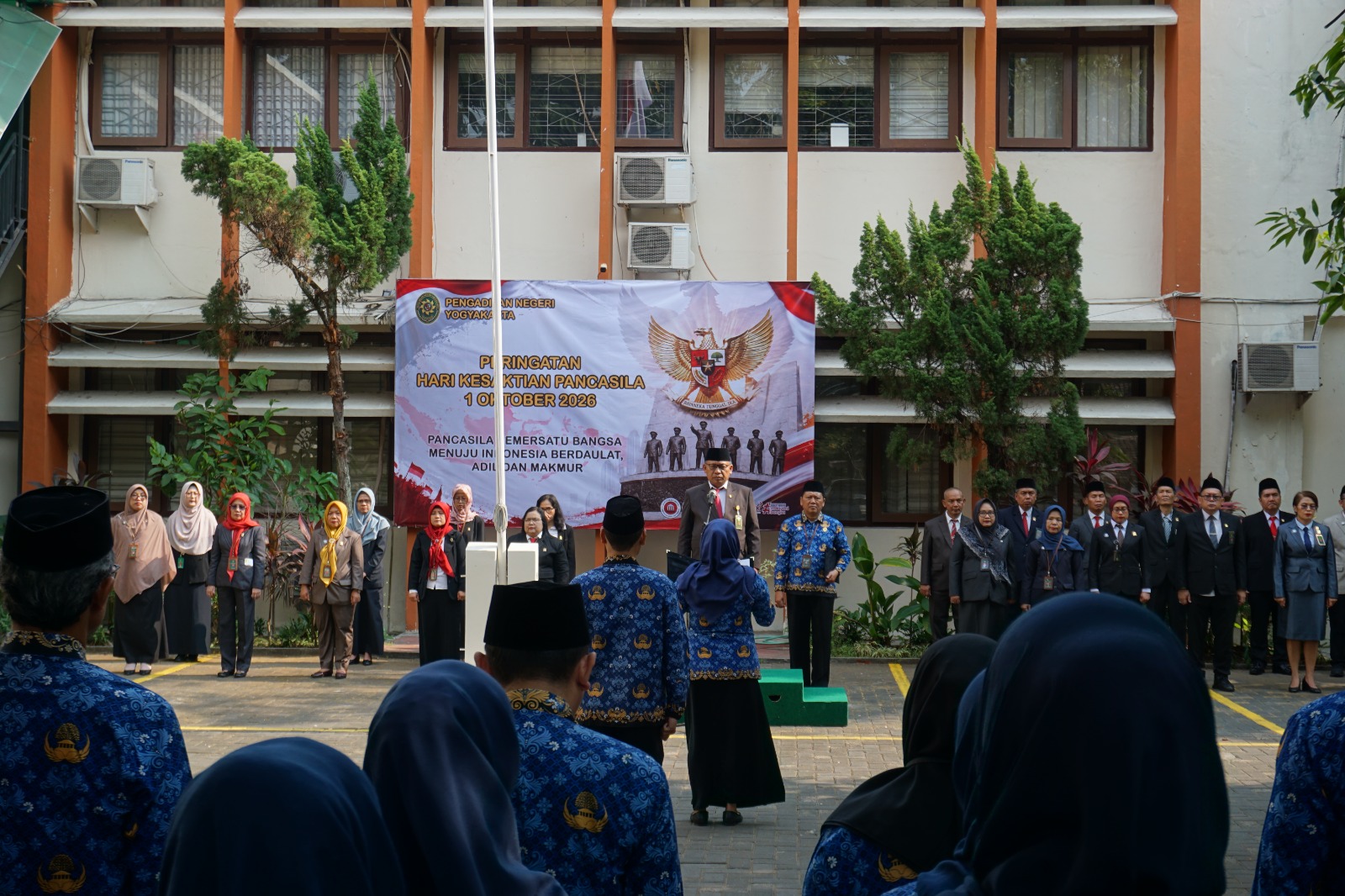 Pengadilan Negeri Yogyakarta Melaksanakan Upacara Hari Kesaktian Pancasila 1 Oktober 2026