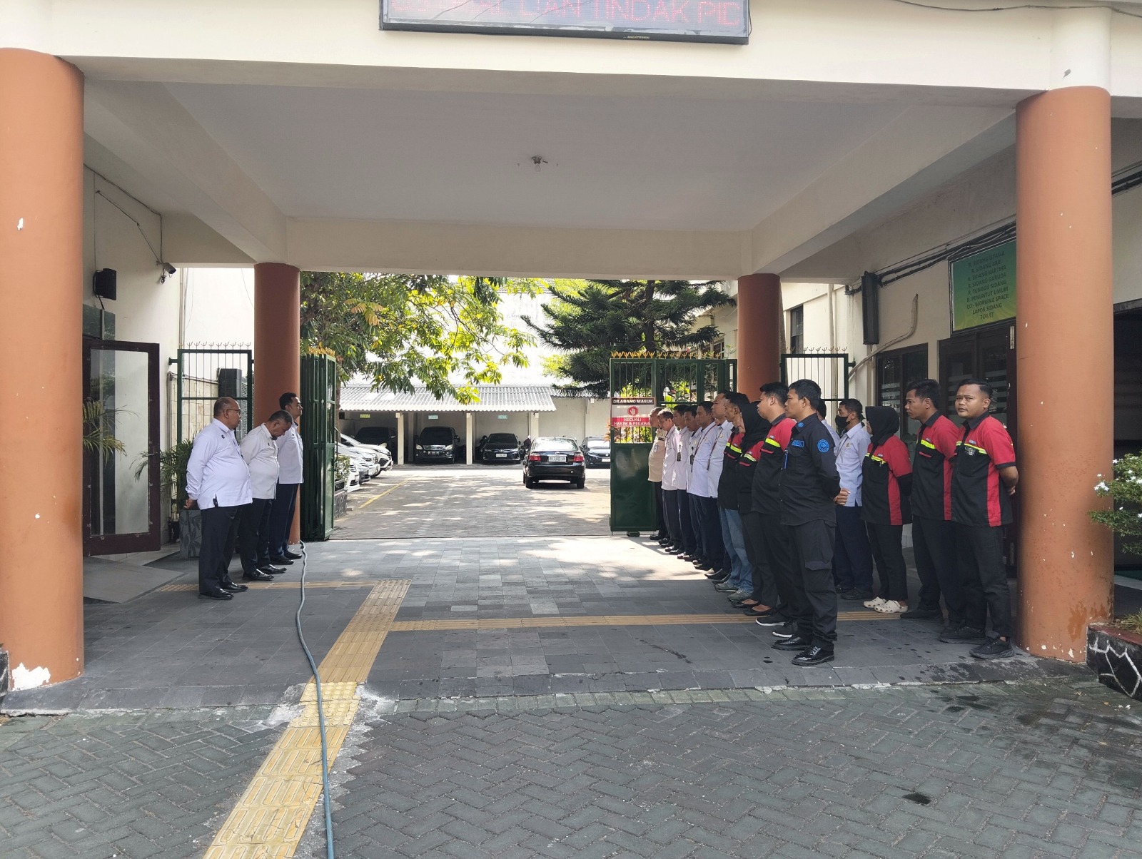 Apel Petugas Jaga Sidang PN Yogyakarta 12 Oktober 2026