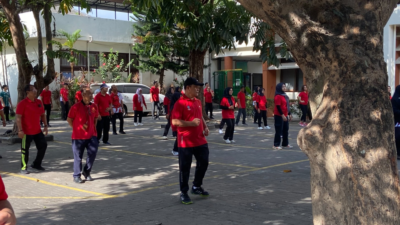 Senam Pagi Pengadilan Negeri Yogyakarta