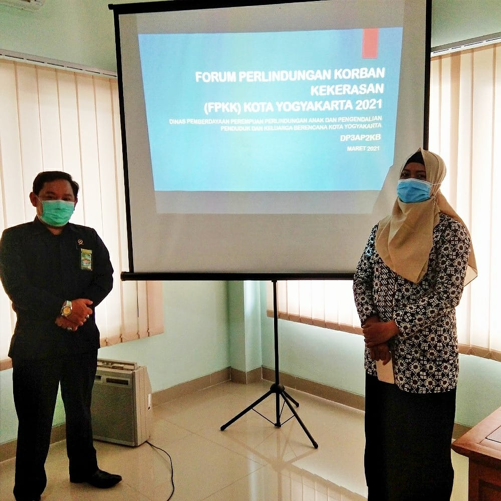 Hakim Pengadilan Negeri Yogyakarta Menghadiri Sosialisasi dan Pembentukan Forum Perlindungan Korban Kekerasan (FPKK) Kota Yogyakarta 2021
