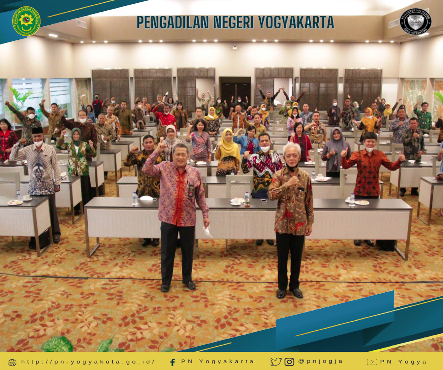 Bimbingan Teknis Bidang Kepaniteraan dan Kesekretariatan se-Wilayah Pengadilan Tinggi Yogyakarta