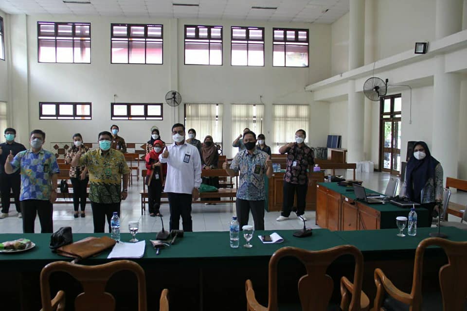 Kunjungan Studi Banding Kementerian Koordinator Bidang Kemaritiman Dan Investasi ke Pengadilan Negeri Yogyakarta