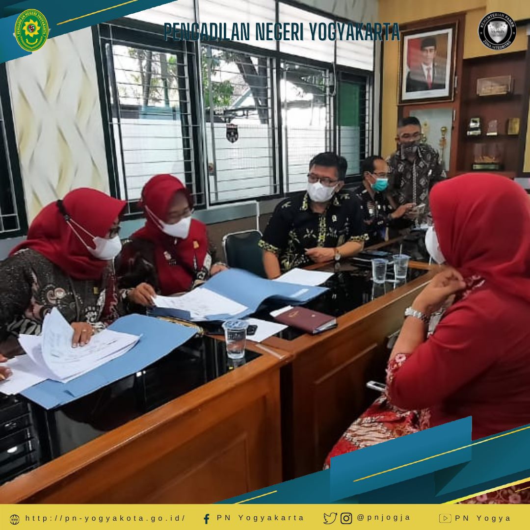 Kegiatan Rapat Koordinasi Tim Penilai Kelurahan Sadar Hukum Kota Yogyakarta