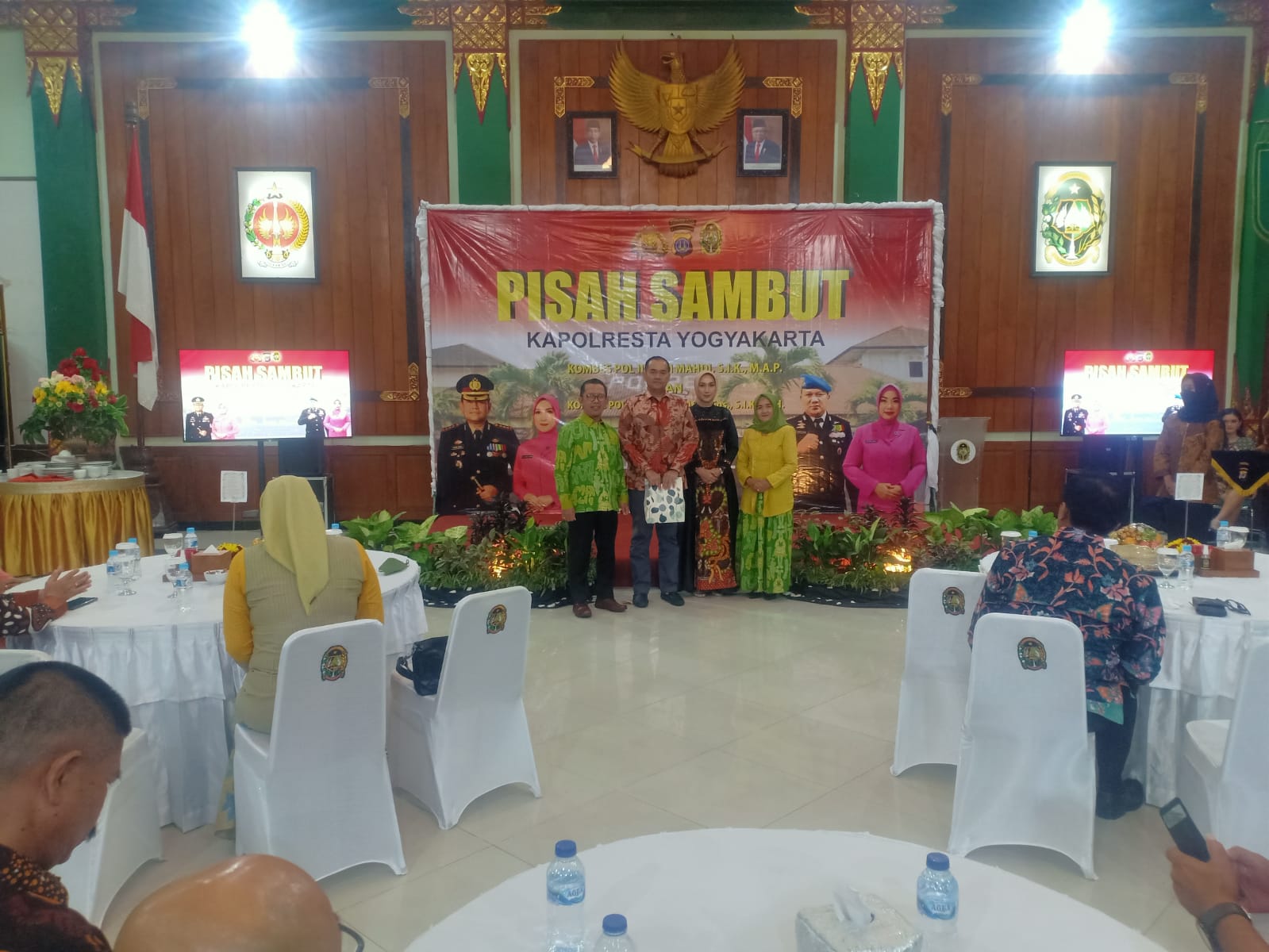 Ketua Pengadilan Negeri Yogyakarta Menghadiri Pisah Sambut Kapolresta Yogyakarta 